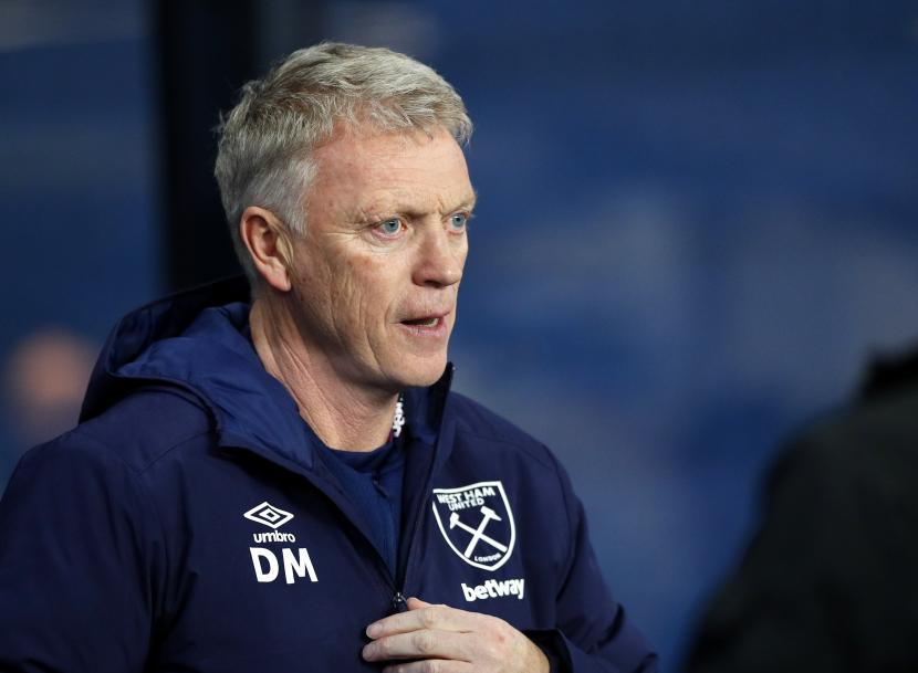 Pelatih West Ham United, David Moyes.