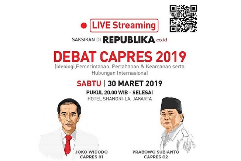 Debat keempat capres, Jokowi-Prabowo