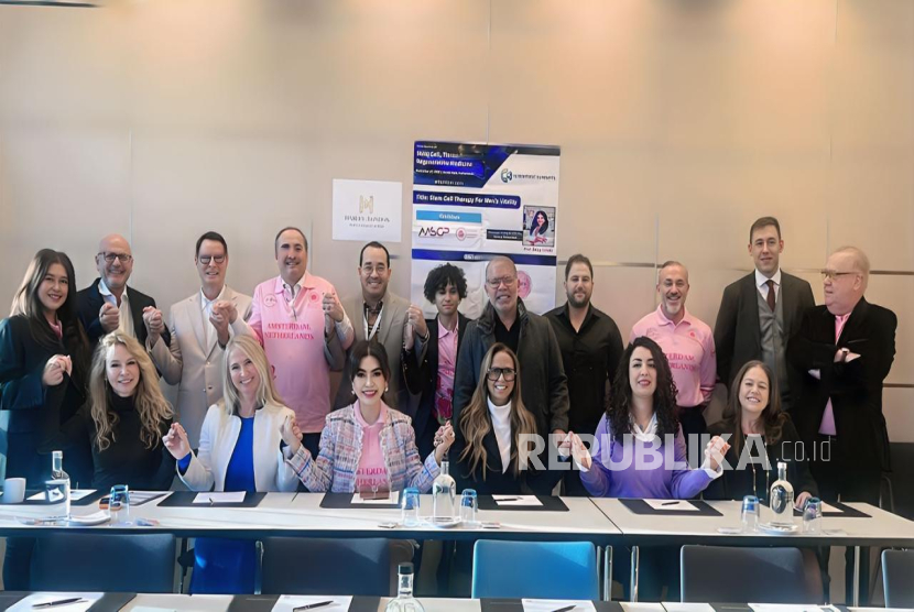 Deby Vinski menjabat sebagai Presiden World Council of Stem Cell (WOCS) 