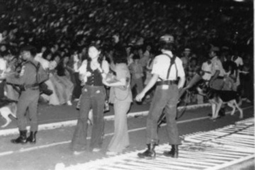 Deep Purple Ketika Tampil di Istora Senayan 1975