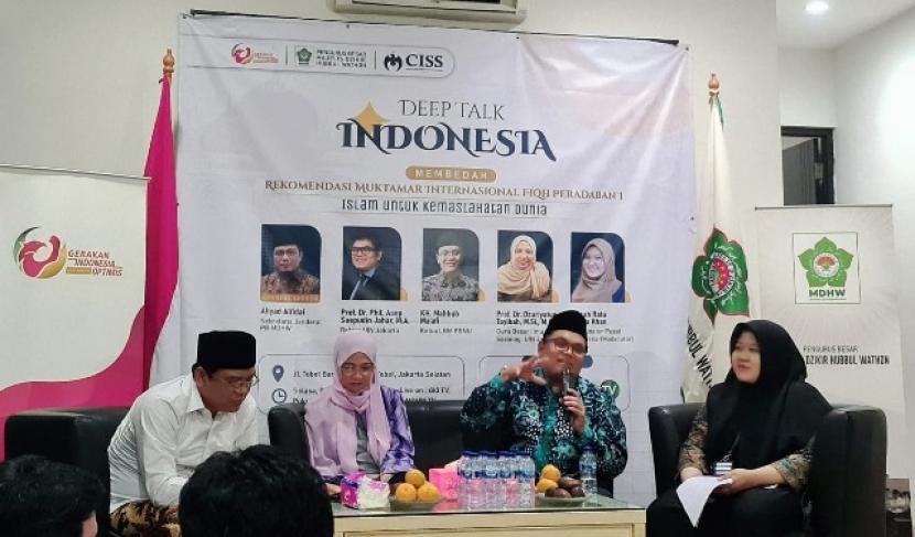 Deep Talk Indonesia yang digelar Selas (7/3/2023) ini mengambil tema 