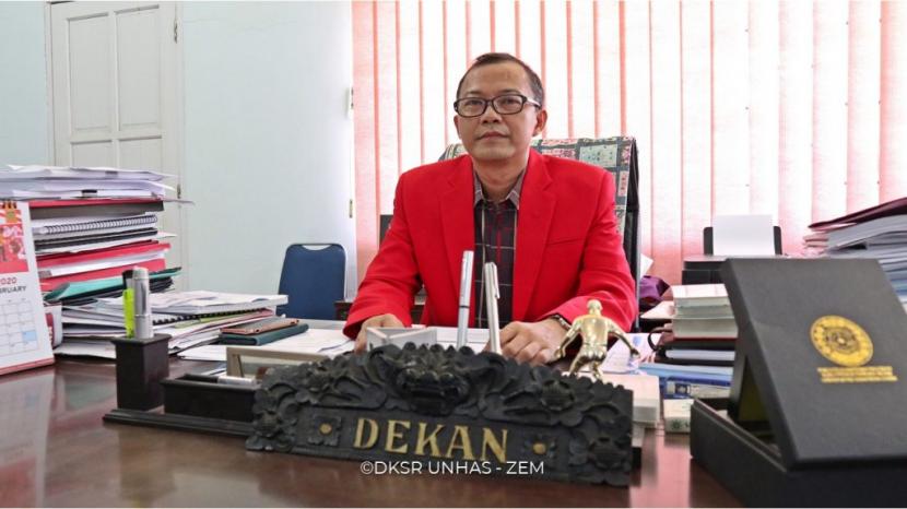 Dekan Fakultas MIPA Unhas, Dr Eng Amiruddin, MSi