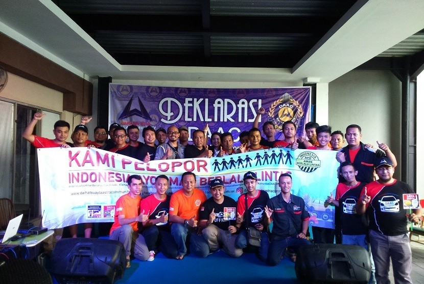 Deklarasi  Daihatsu Ayla Astra Community (DAAC) Bekasi chapter