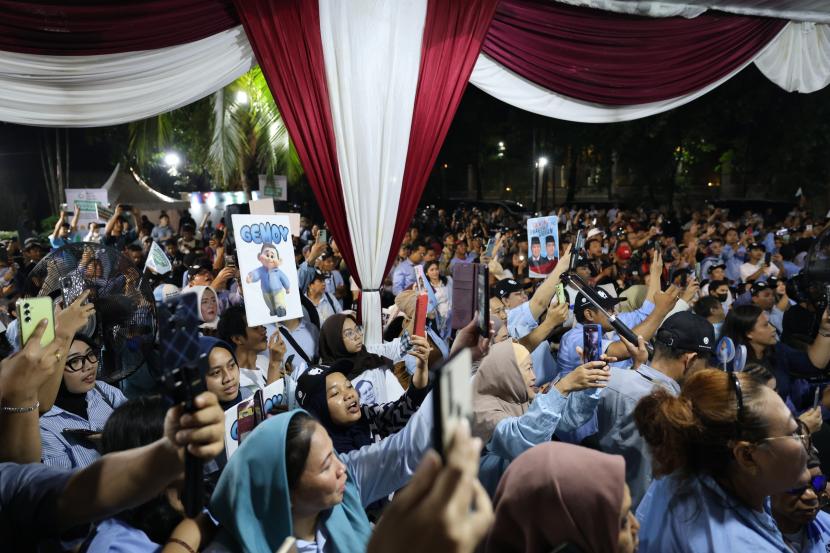 Deklarasi dukungan Komunitas Bakti Untuk Rakyat yang mengdukung Capres nomor urut 2 Prabowo Subianto.