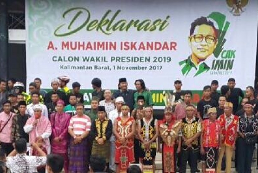 Deklarasi dukungan untuk Cak Imin di Kalba