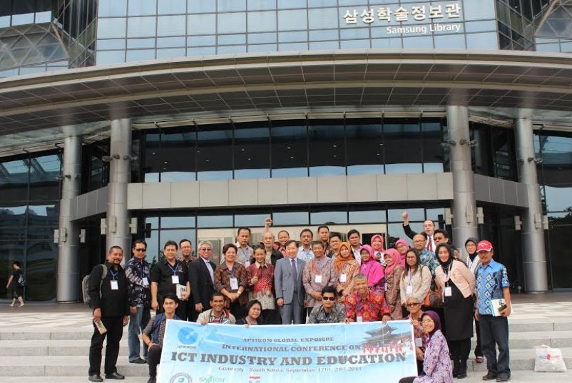 Delegasi Aptikom lakukan kunjungan ke Korea Selatan