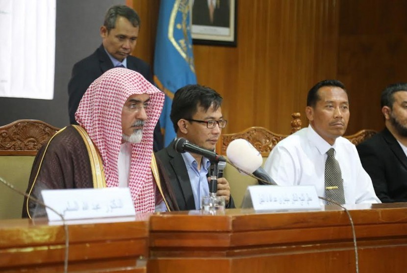 Delegasi Arab Saudi mengunjungi kampus UMM, Selasa (11/4).