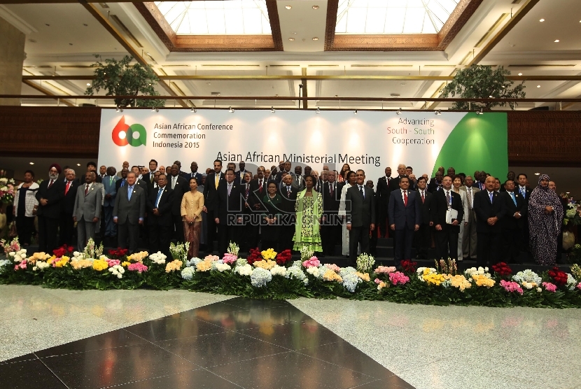 The Asian-African Ministerial Meeting (AAMM)  (Republika/Raisan Al Farisi)