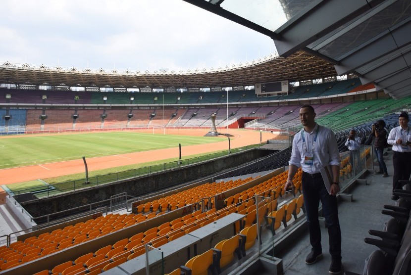 Evaluasi Persiapan Asian Games 2018 Oca Tinjau Venue Di Jakarta Republika Online