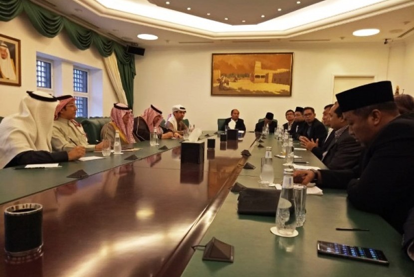 Delegasi Indonesia untuk Festival Janadriyah diterima Menteri Luar Negeri Saudi Adel Al-Jubeir