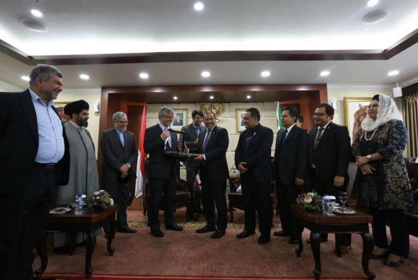 Delegasi parlemen Iran mengunjungi DPD RI, Kamis (8/3).