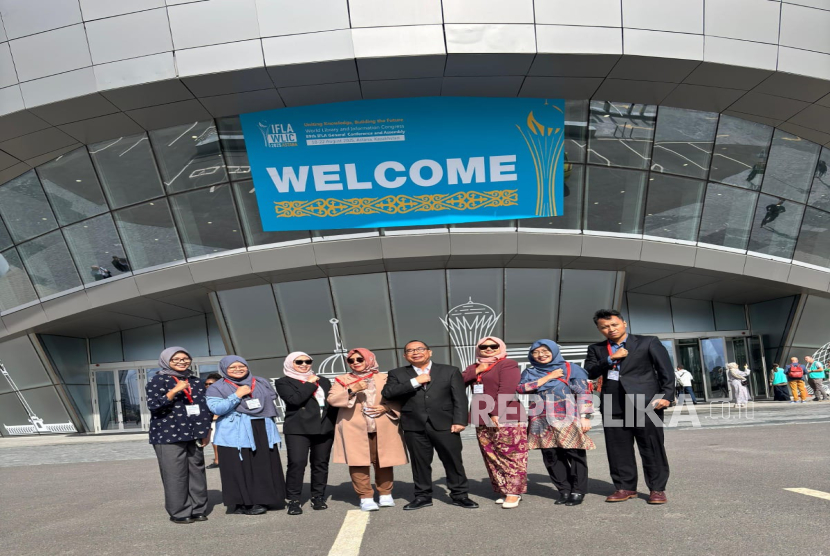 Delegasi Perpusnas menghadiri Kongres Perpustakaan dan Informasi Dunia (World Library and Information Congress/WLIC) ke-89 di Astana, Kazakhstan pada 18-22 Agustus 2025.