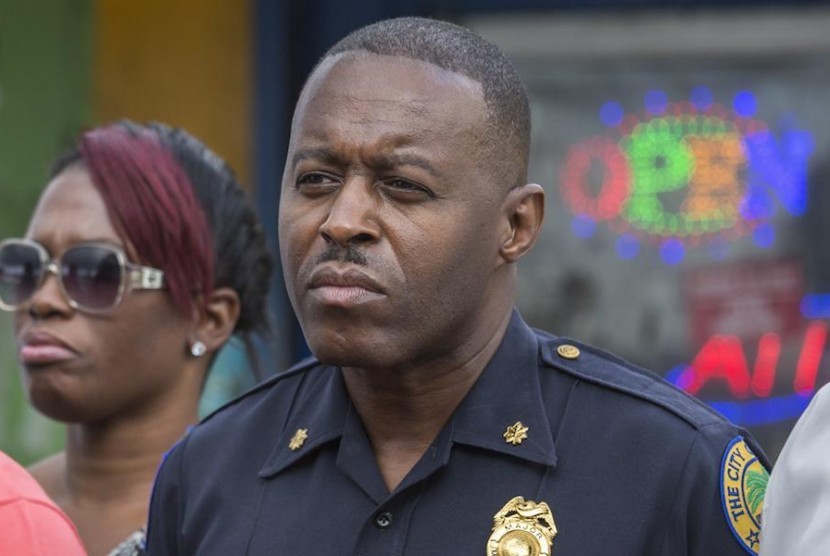 Delrish Moss (51 tahun) dilantik menjadi kepala polisi Ferguson berkulit hitam pertama.