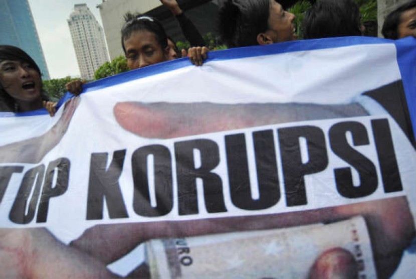 Rasulullah SAW mengingatkan dampak perkara terhadap bangsa. Demo Anti Korupsi (Ilustrasi)