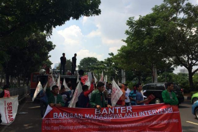 Demo Barisan Mahasiswa Anti Intervensi