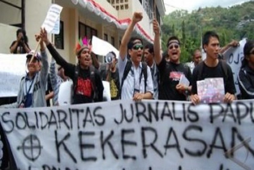 Wartawan di Lampung diancam terkait reportase penebangan liar. Ilustrasi 