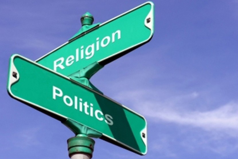 Demokrasi: politik atau agama (ilustrasi).