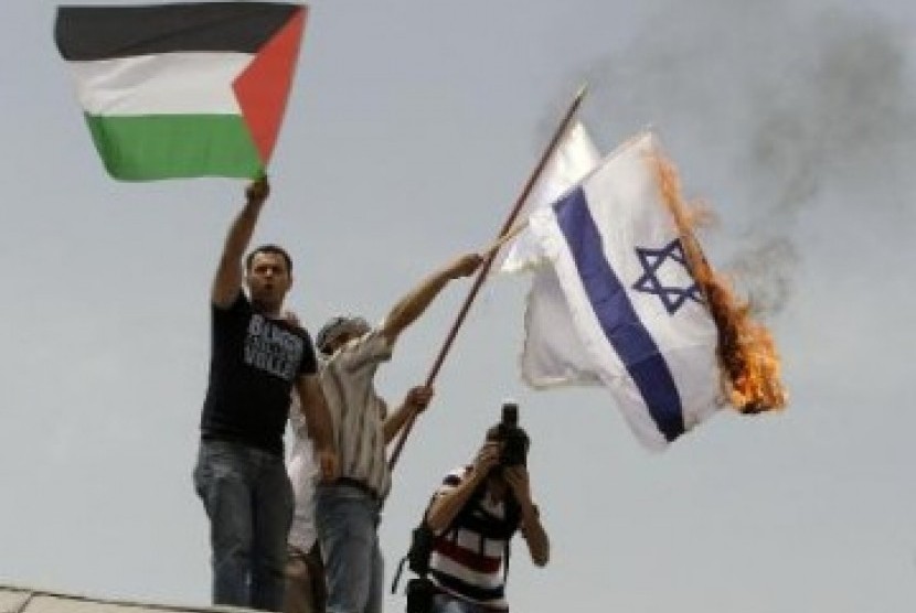 Demonstasi anti-Israel (ilustrasi)
