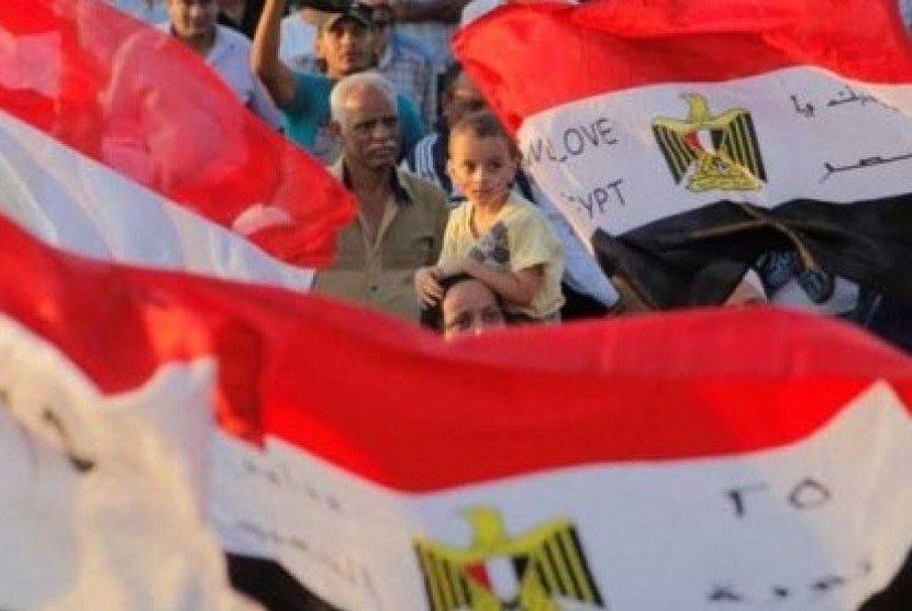 Demonstran di Mesir