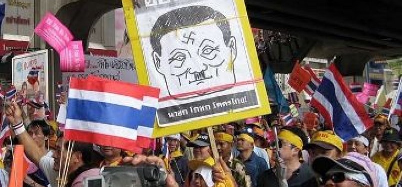 Demonstrasi Anti-Thaksin di Thailand