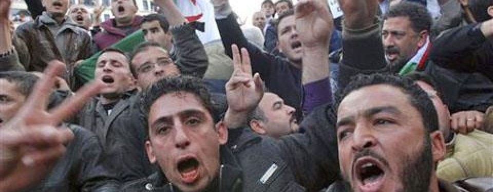 Demonstrasi di Aljazair