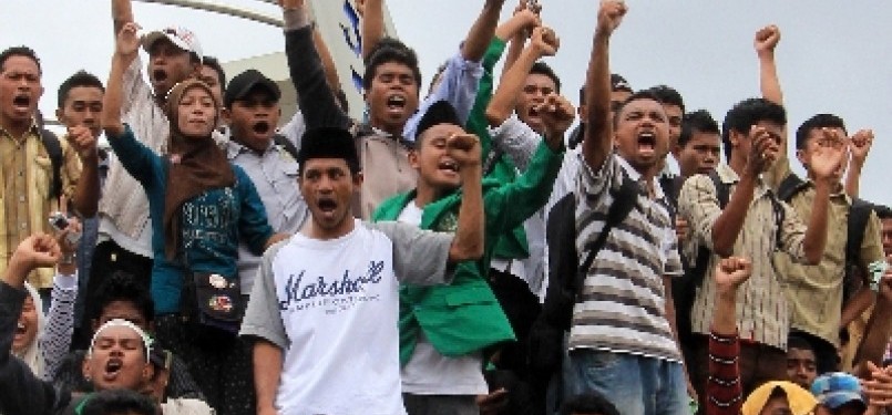 Demonstrasi di Indonesia.