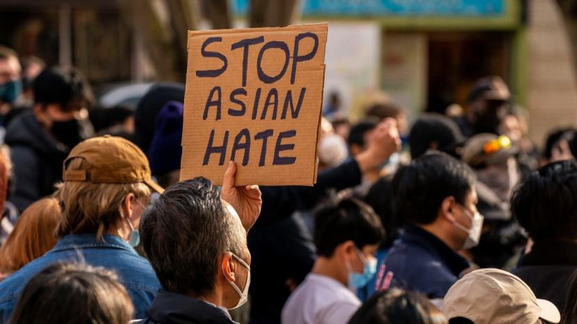 Demontrasi Anti Asia di Amerika Serikat.
