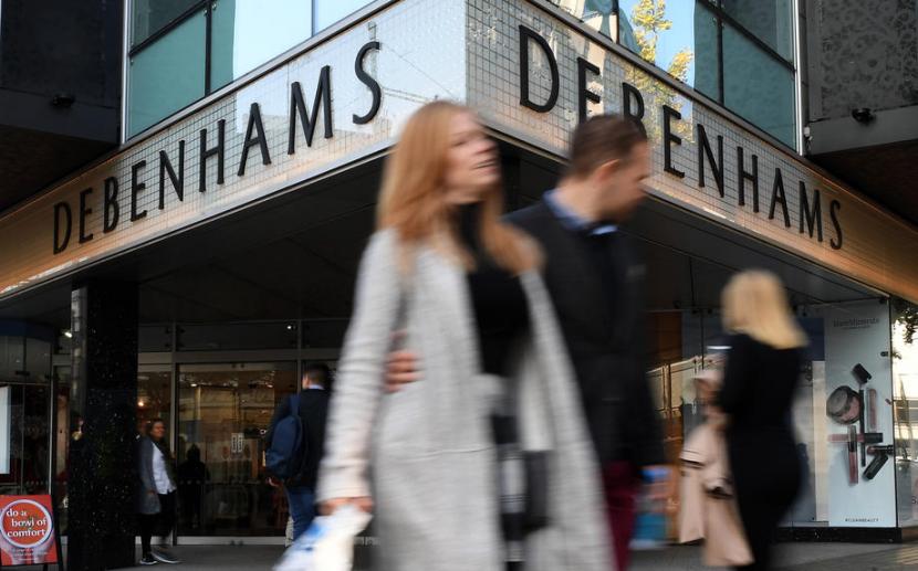 Departement Store Debenhams resmi menutup semua sisa tokonya di Inggris pada 15 Mei 2021.