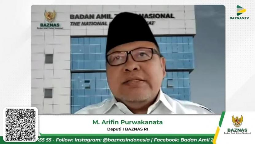 Deputi I Bidang Pengumpulan BAZNAS RI M Arifin Purwakananta.