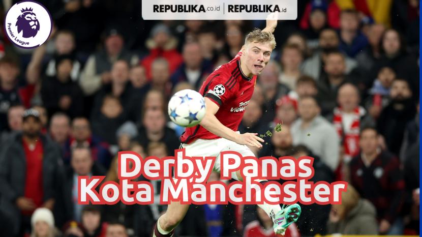 Derby Kota Manchester yang mempertemukan Manchester United vs Manchester City, Rasmus Hojlund siap pecah telur gol di Liga Primer Inggris.