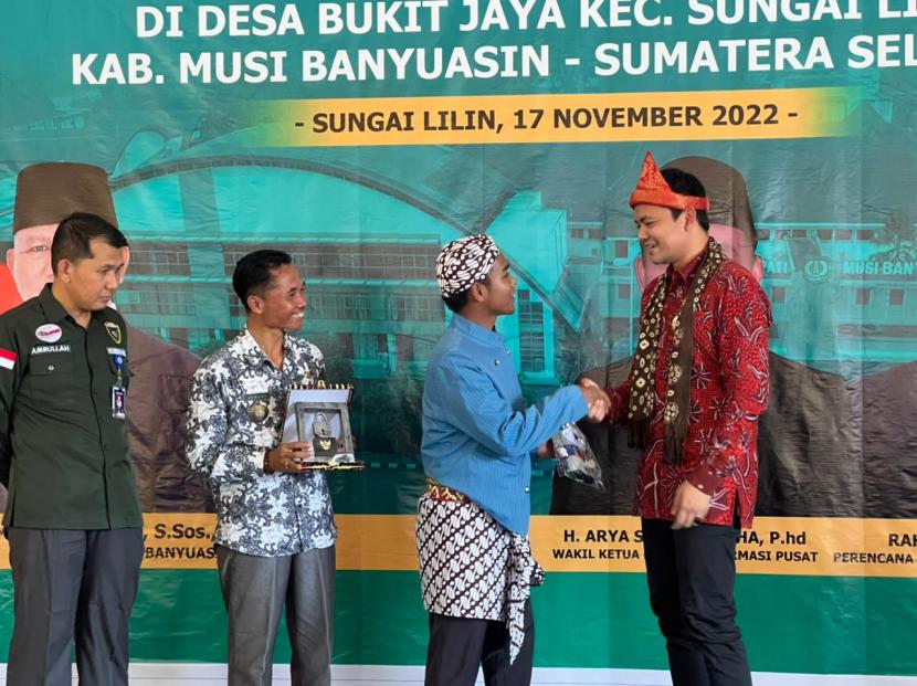 Desa Bukit Jaya masuk 10 terbaik KI se-Indonesia mewakili Sumsel.