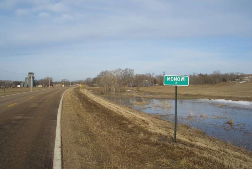 Desa Monowi di Nebraska AS.
