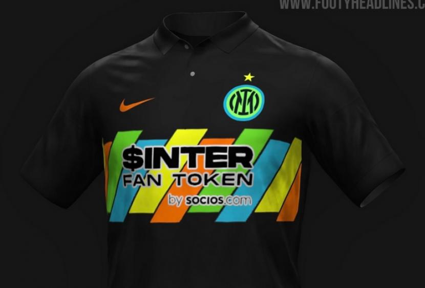 Desain jersey baru Inter Milan