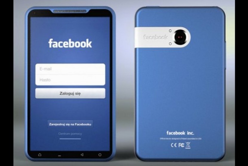 Desain spekulasi ponsel Facebook
