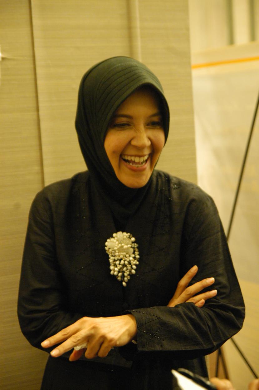 Desainer busana Muslim Anne Rufaidah