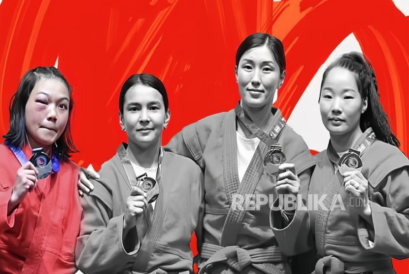 Desiana Syahfitri, atlet sambo putri asal Karawang, Jawa Barat.