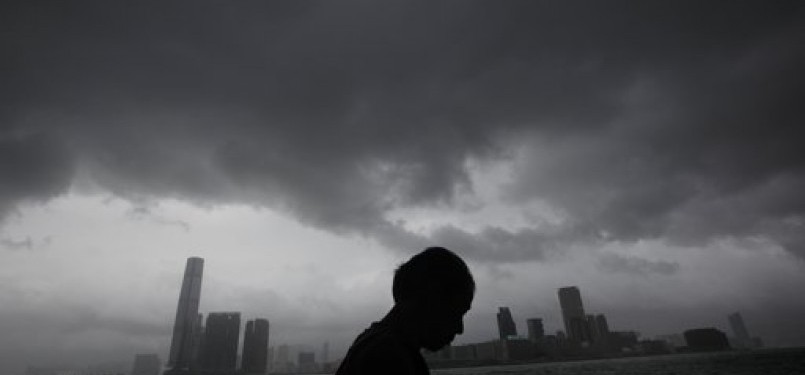 Detik-detik menjelang Topan Nesat menyerbu Hong Kong