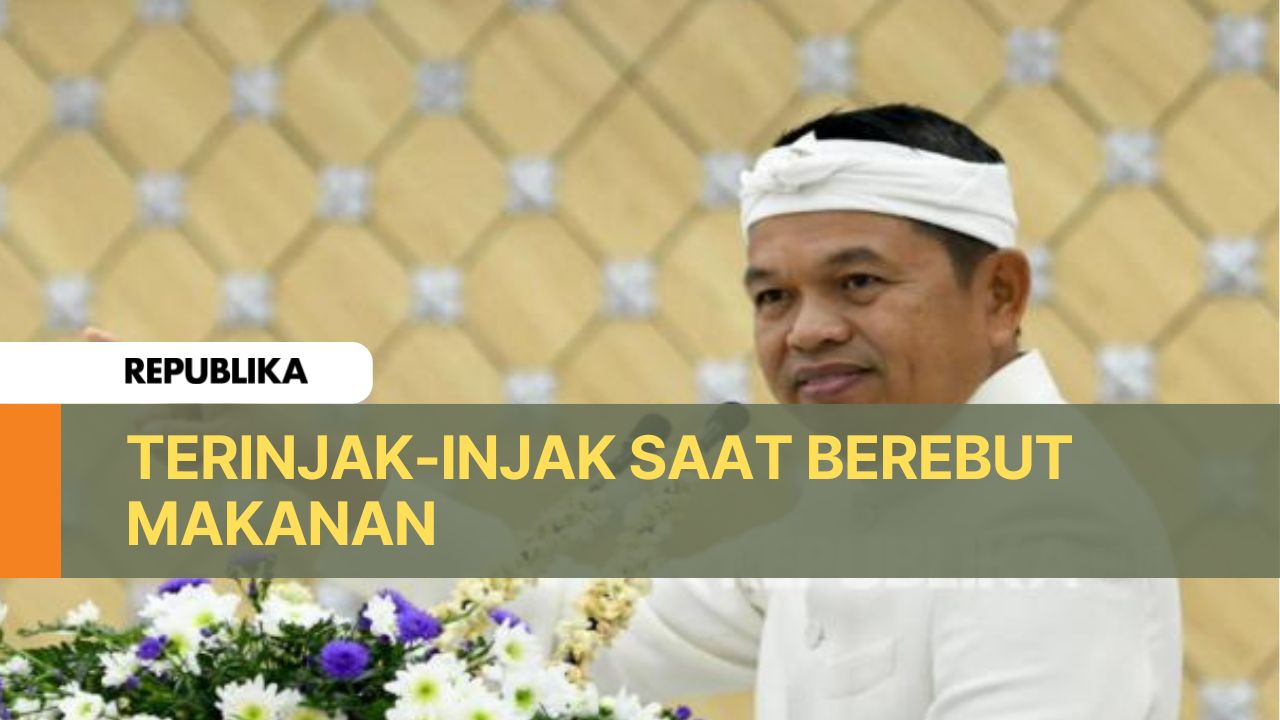 Detik-detik Tewasnya 3 Orang Saat Berebut Makan Gratis di Garut