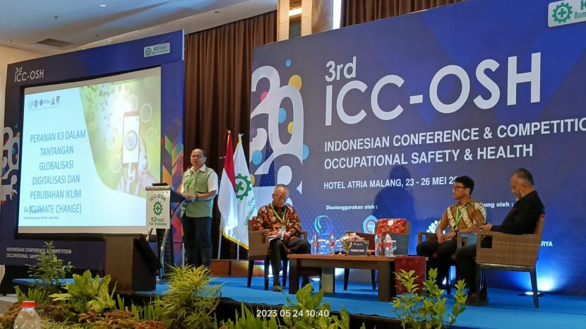 Dewan Keselamatan dan Kesehatan Kerja (DK3) Provinsi Jawa Timur (Jatim) menilai perubahan iklim terus berdampak bagi K3 pekerja di berbagai industri. 