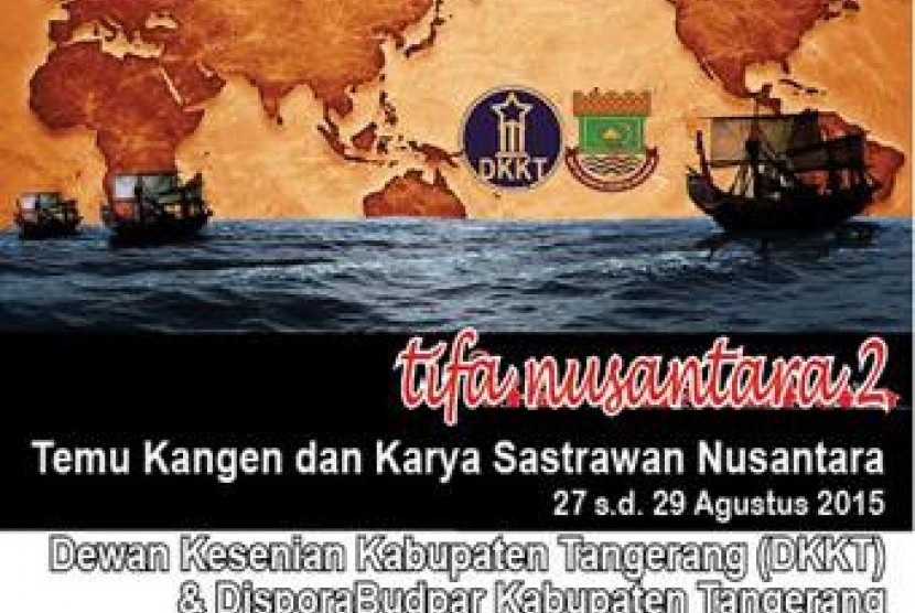 Dewan Kesenian Kabupaten Tangerang (DKKT) kembali menggelar Temu Penyair Tifa Nusantara 2 pada Kamis (27/8) hingga Sabtu (29/8) di Cikupa, Kabupaten Tangerang.