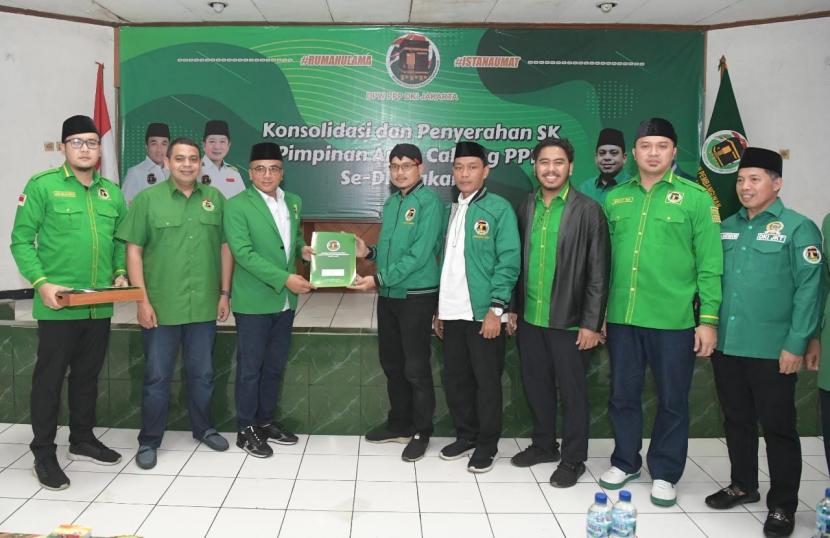 Dewan Pimpinan Wilayah Partai Persatuan Pembangunan (PPP) Provinsi DKI Jakarta telah menyelesaikan Musyawarah Anak Cabang (Musancab) di seluruh Pimpinan Anak Cabang (PAC) di Jakarta.