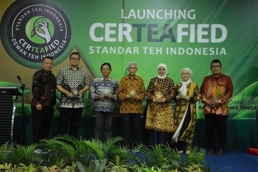 Dewan Teh launching Certeafied STI di Pekalongan, dalam keteranfan persnya  Sabtu (27/1/2024).