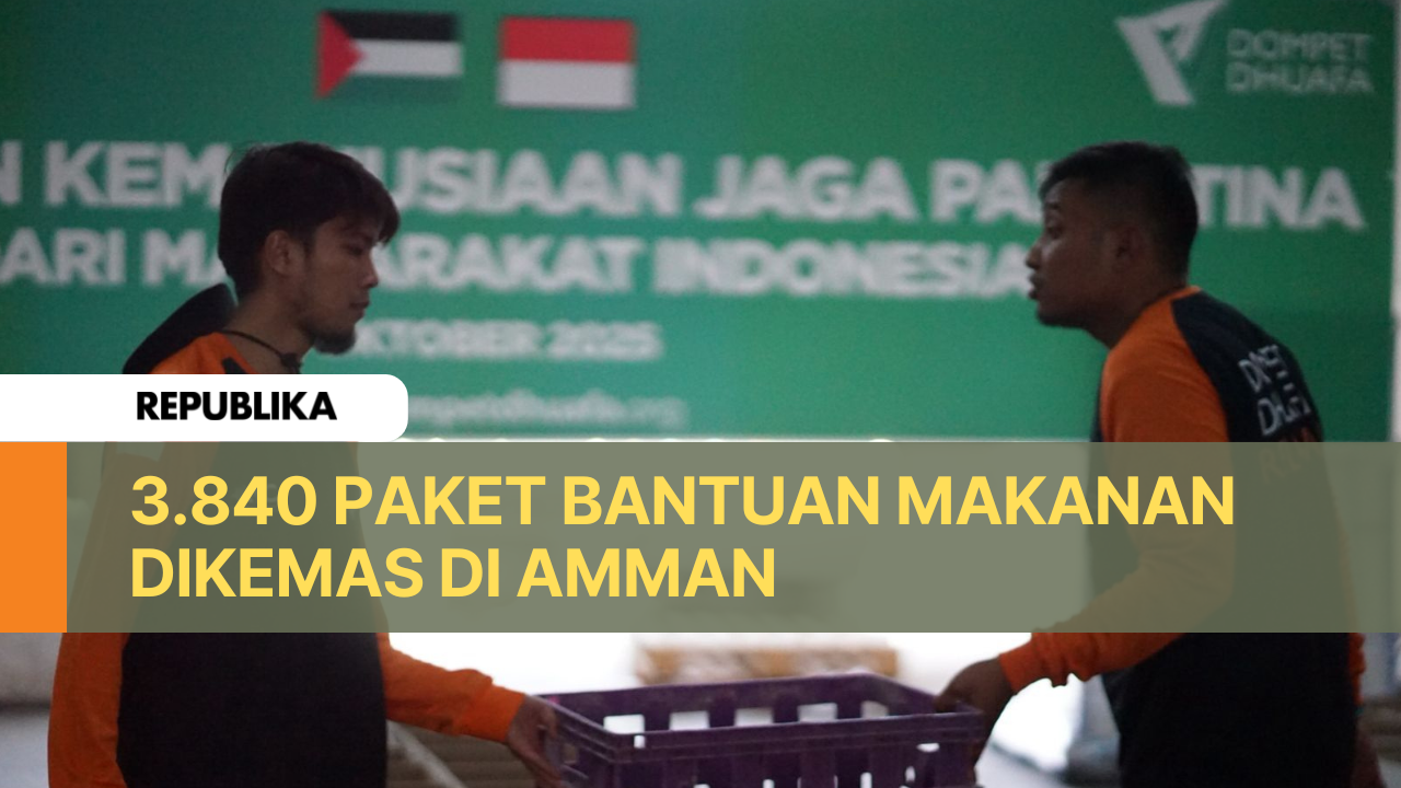 Perjalanan Bantuan dari Amman ke Gaza