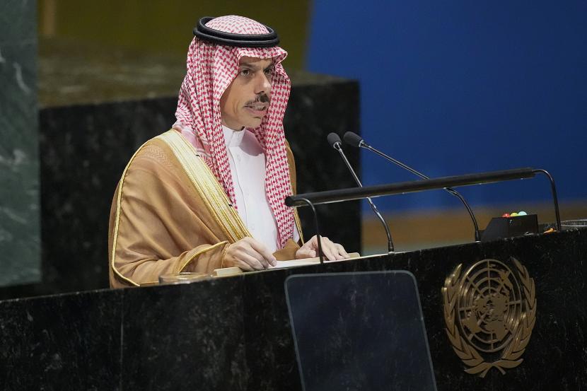 Di sidang Majelis Umum PBB, Arab Saudi menyerukan solusi adil terhadap perjuangan Palestina untuk menjamin keamanan di kawasan Timur Tengah. 
