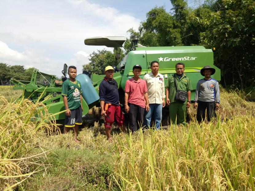 Di tengah pandemi corona Kabupaten Ponorogo mengalami surplus beras.