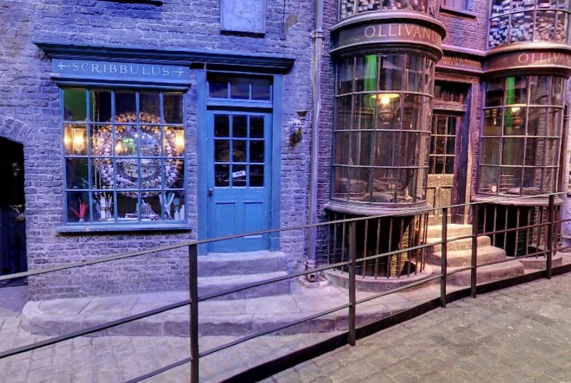 Diagon Alley dalam film Harry Potter