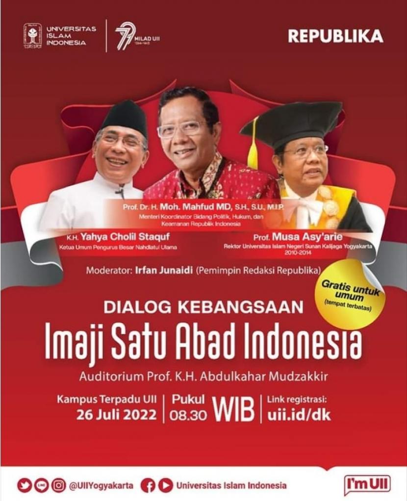 Dialog Kebangsaan UII, Imaji Satu Abad Indonesia