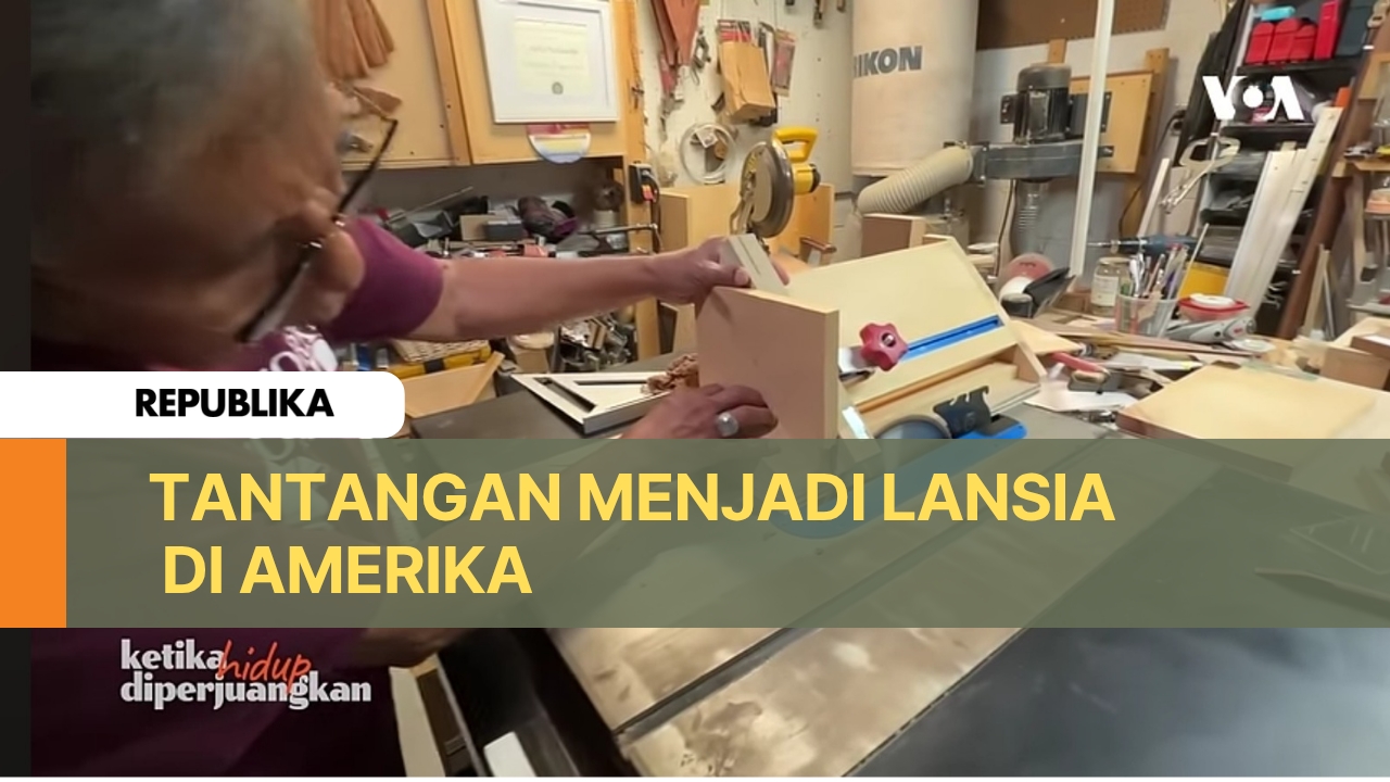 Diaspora Indonesia dari kalangan lansia yang menetap di Amerika.