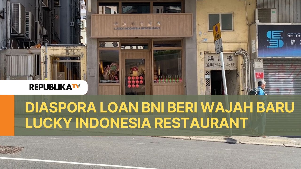 Diaspora loan dari BNI Hongkong bantu renovasi Lucky Indonesia Restaurant tarik pengunjung lokal.