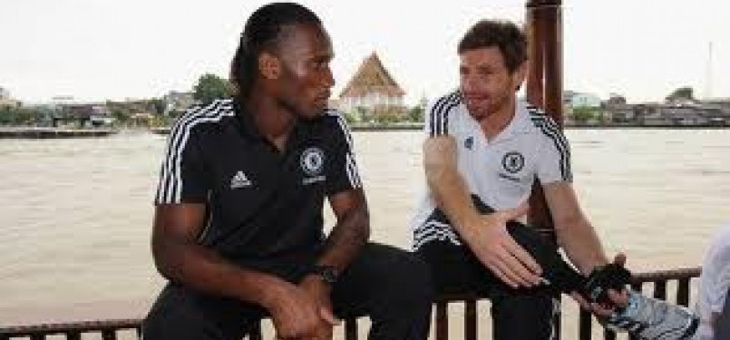 Didier Drobga dan Andre Villas-Boas